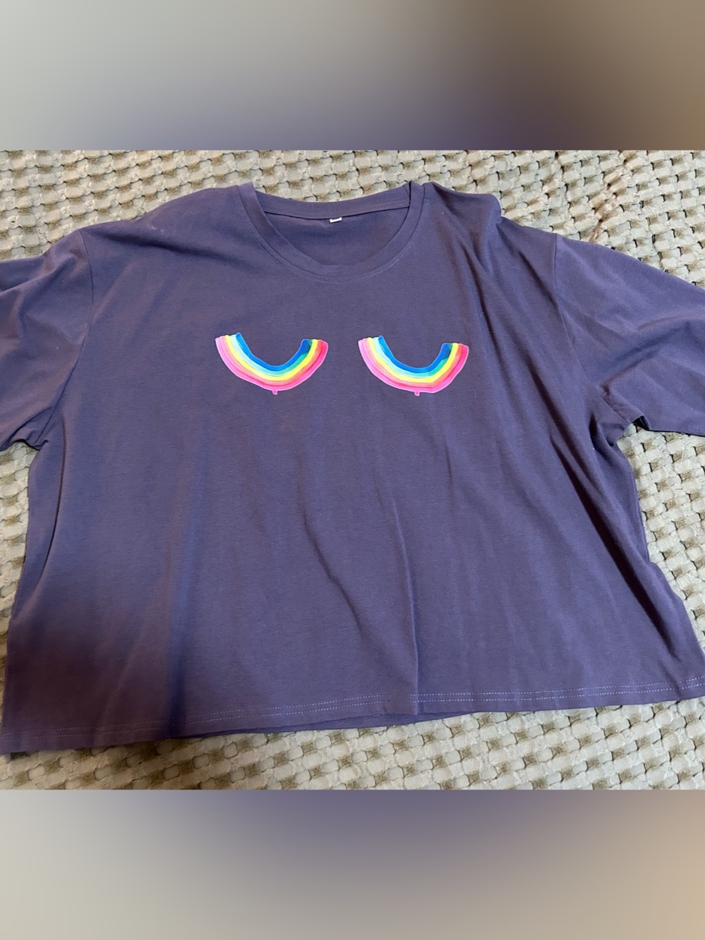 Rainbow Graphic Short Sleeve Tee